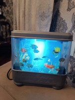 Süni Tropik Balıq Dekorativ Hərəkətli Akvarium Lampası