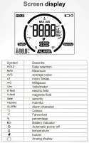 Elektromaqnit detektoru MESTEK EMF-01