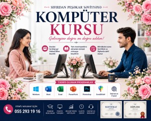 0-dan kompüter kursu