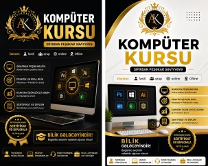 0-dan kompüter kursu